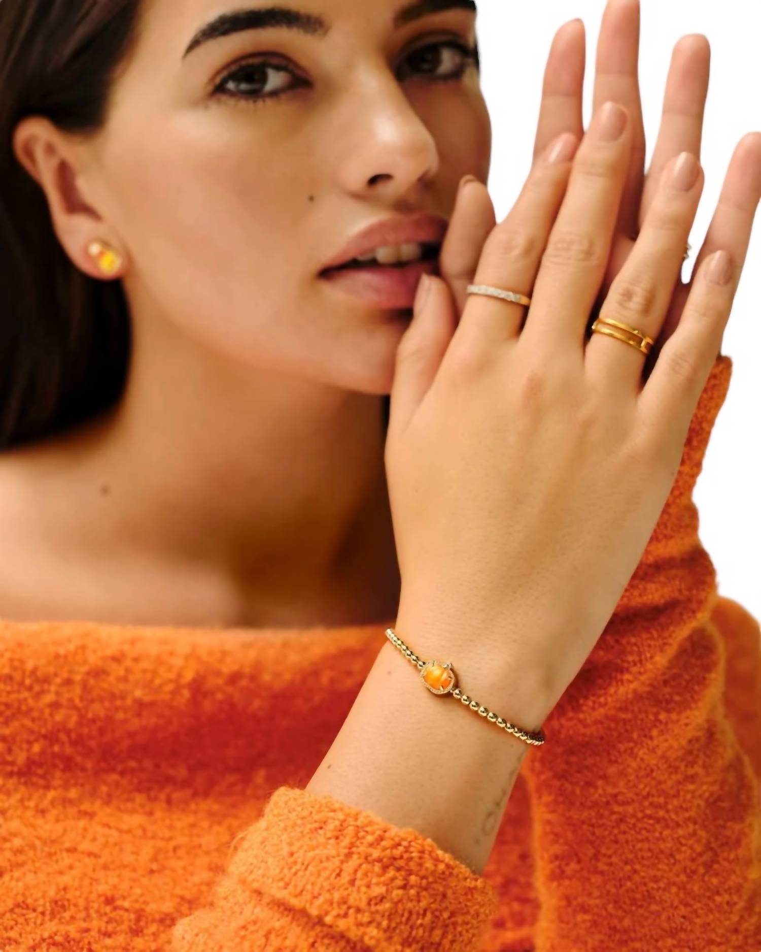 Kendra Scott - Pumpkin Stretch Bracelet