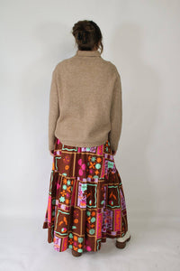 Karlie Karina Turtleneck Sweater in taupe - women's sweater - detail view