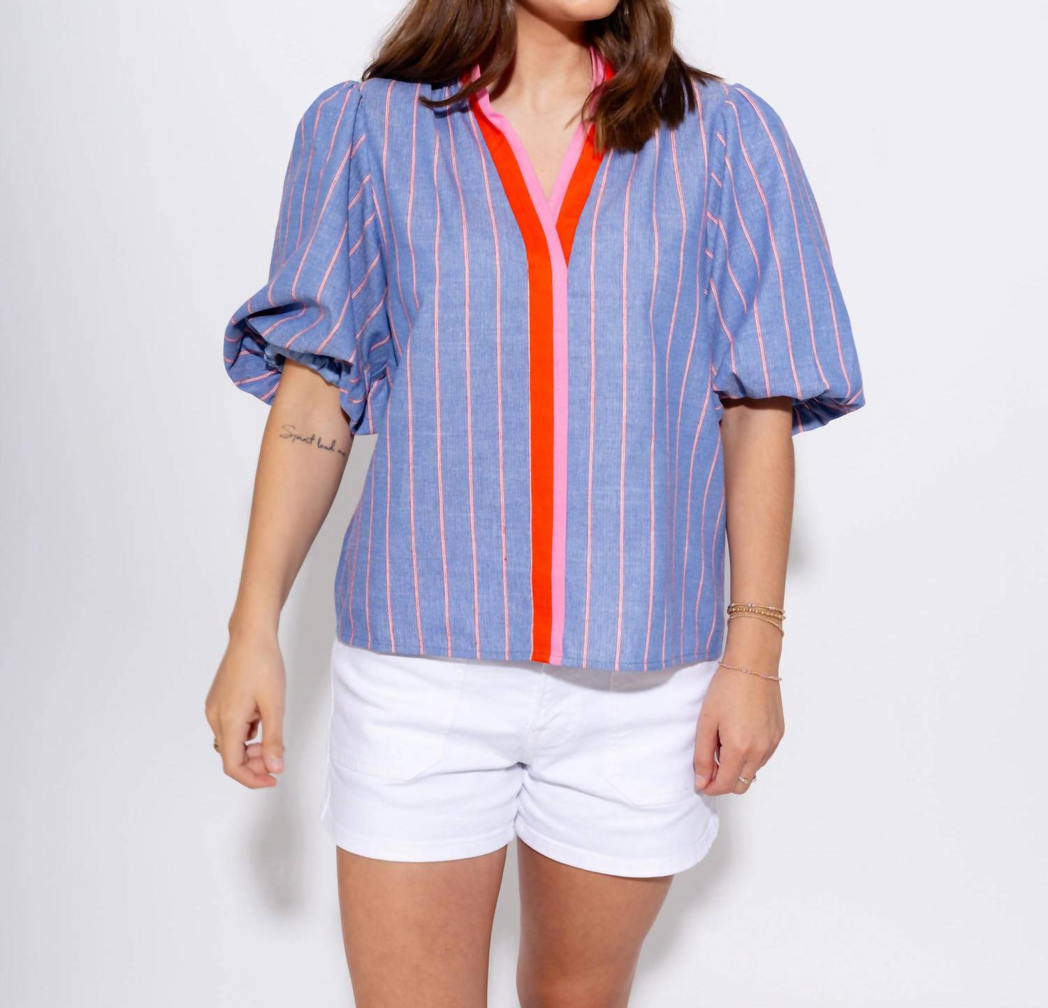 Thml - Bubble Sleeve Top