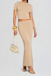Ser.O.Ya - Kora Knit Maxi Skirt