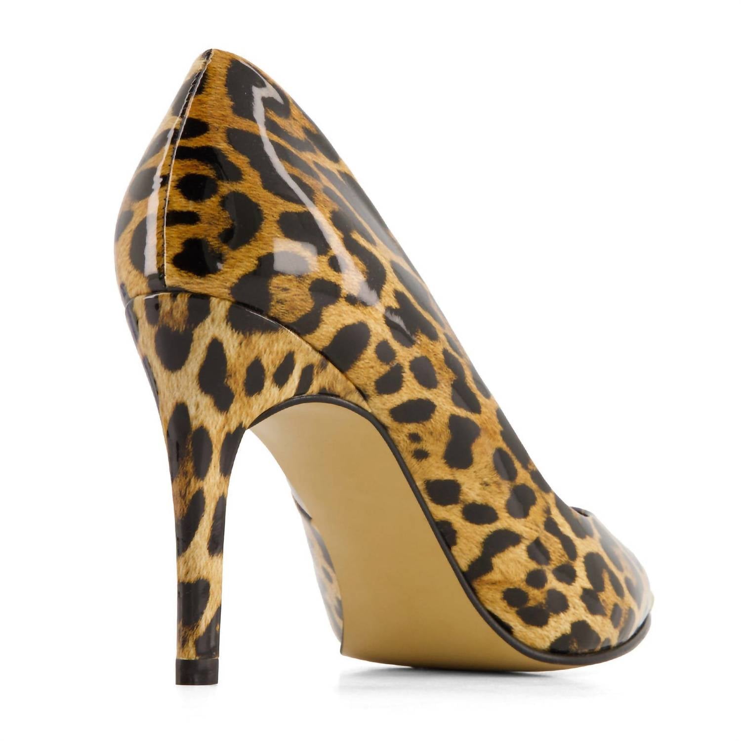 Andrea - Women's Animal Print Stiletto Pumps