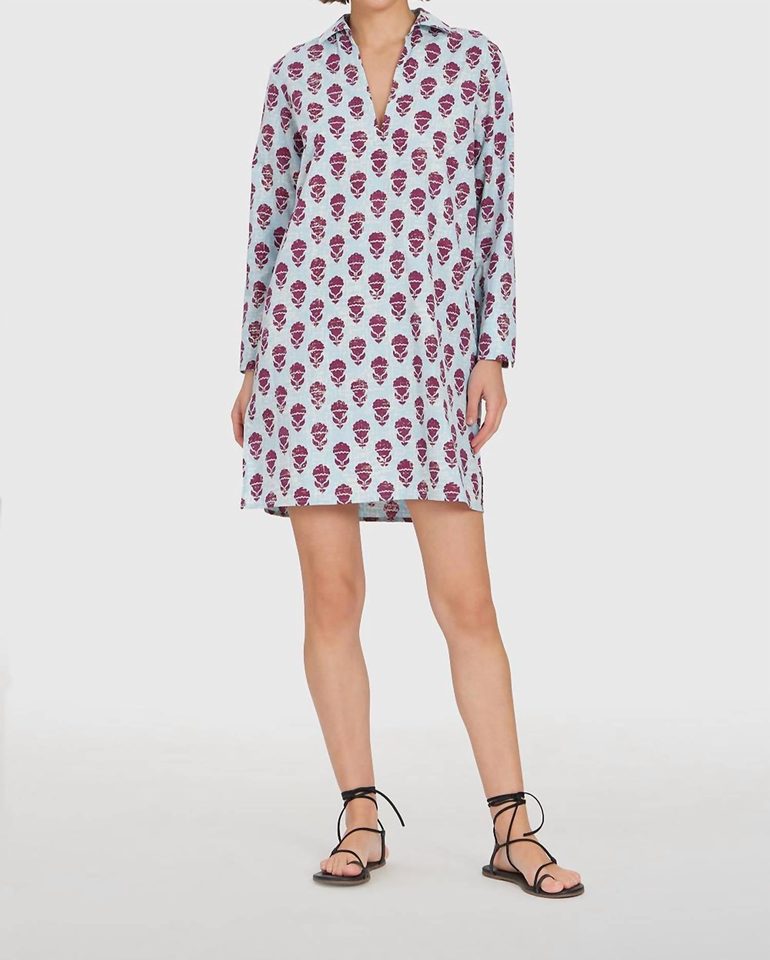 Livro - Marrakech Bloom Short Kurta Dress