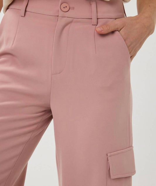 Esqualo - Wide Leg Cargo Trousers