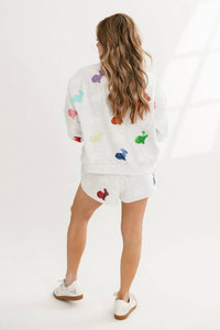 Queen Of Sparkles - Bunny Sweatshirt