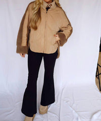 Bibi - Quilted Sherpa Jacket
