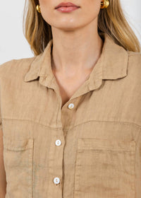 Elliott Lauren - Effie Short Sleeve Linen Shirt