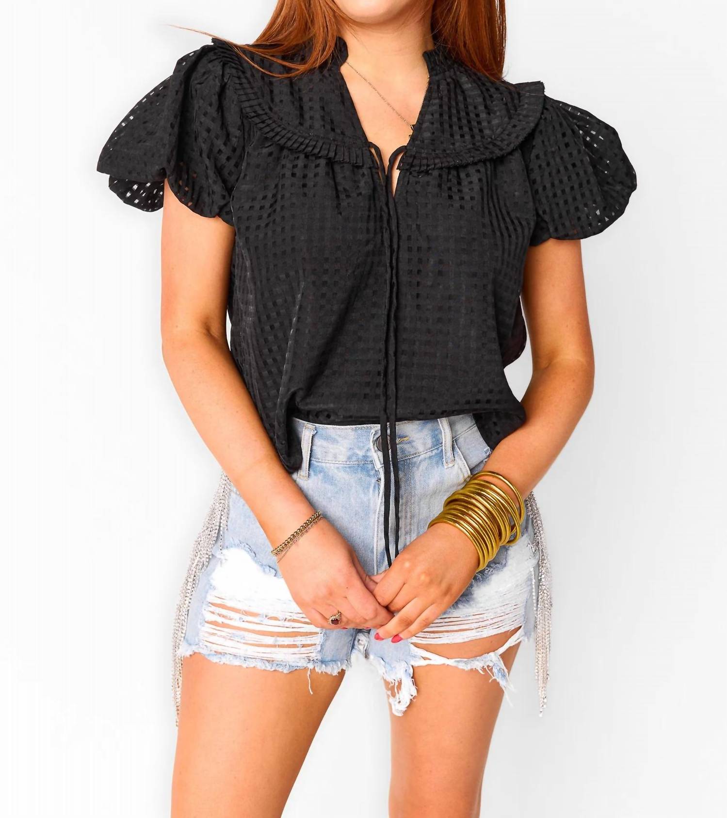 Buddylove - Leeland Puff Sleeve Top