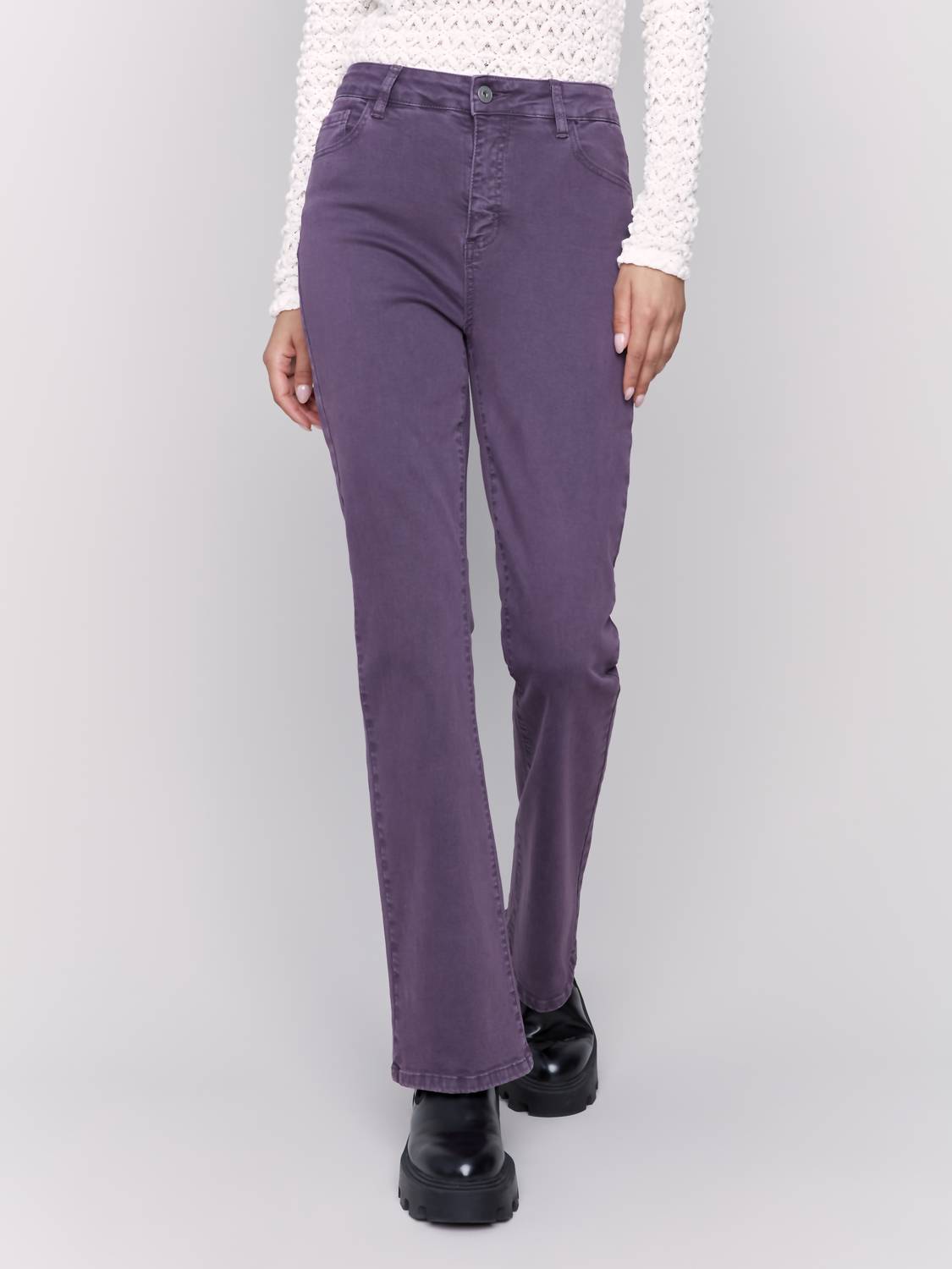 Charlie B - High Rise Bootcut Pants