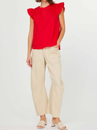 Current Air - Women's Callie Smocked Blouse