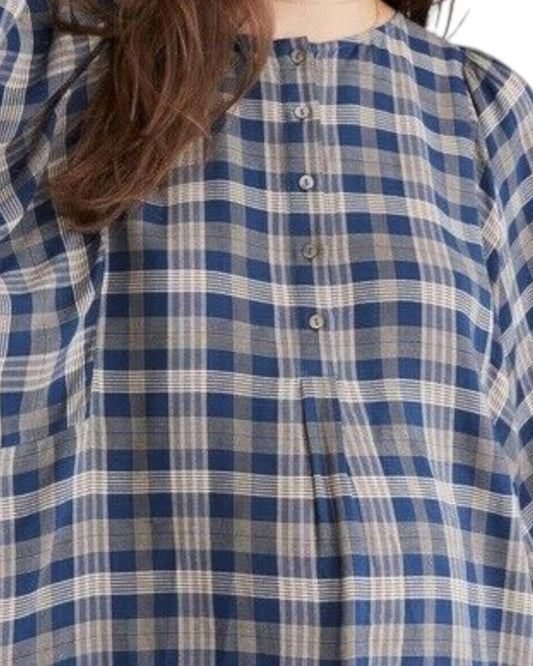 Hatch - Rose Plaid Top