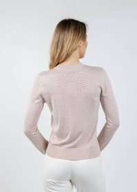 Kinross - Lightweight Crystal Crew Sweater
