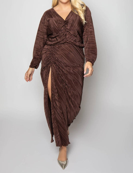 Good American - ALWAYS FITS PLISSÉ RUCHED TOP