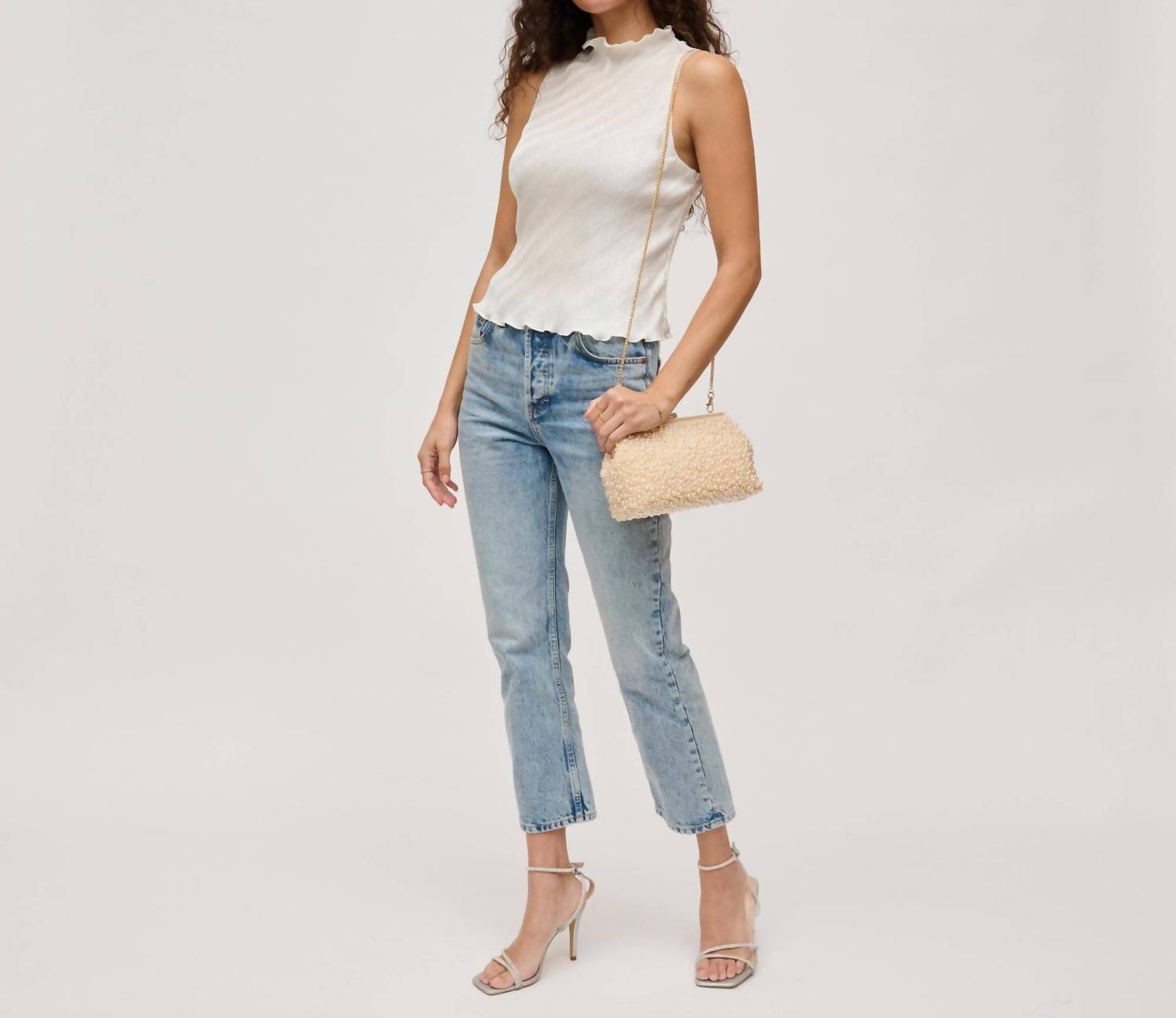 Urban Expressions - Women's Samira Beaded Evening Crossbody Bag
