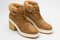 Hogan - Women's Faux Fur Ankle Boots