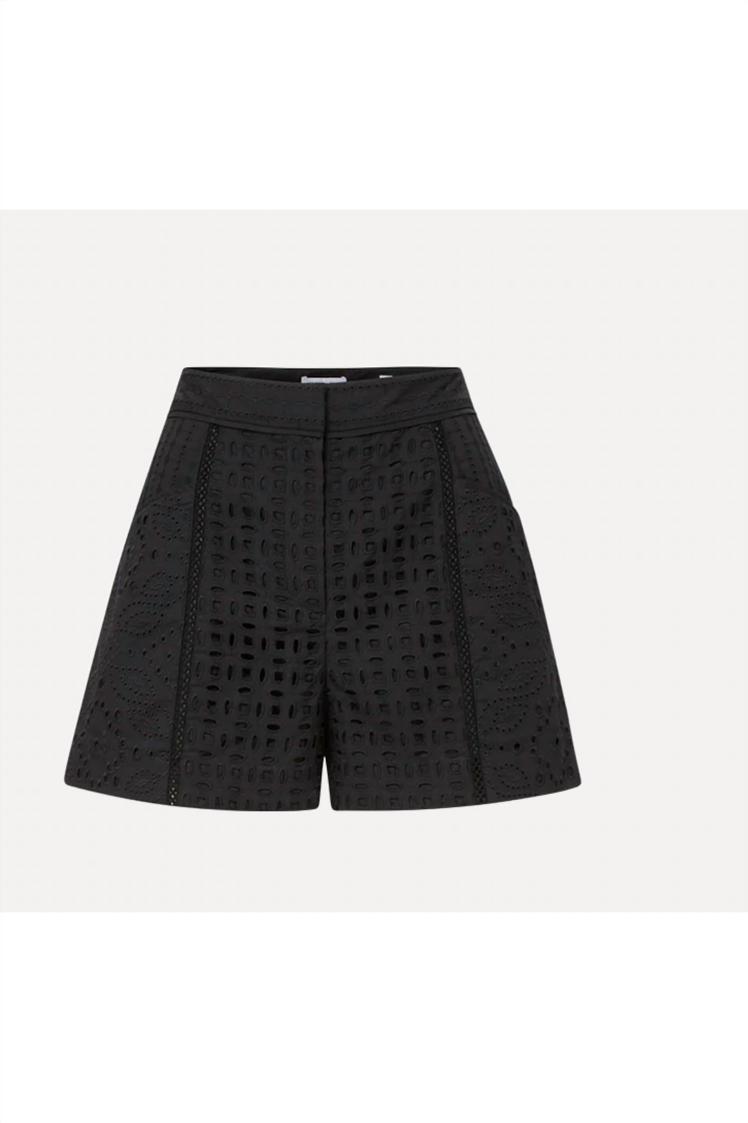 Veronica Beard - Fabian Eyelet Short