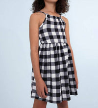 Mayoral - Kid's Gingham Crinkle Dress