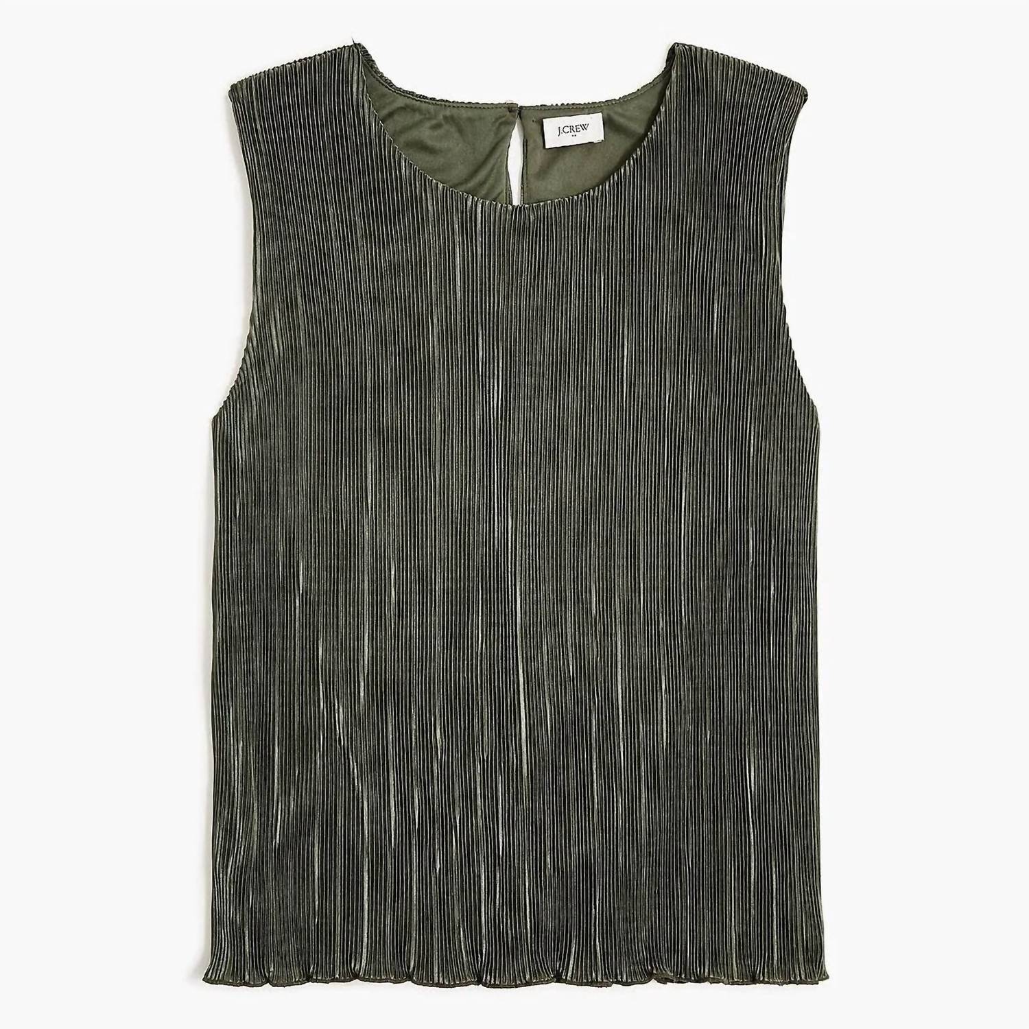 J.Crew - Plissé Shell Top