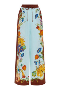 Alemais - Dahlia Floral Linen Pants