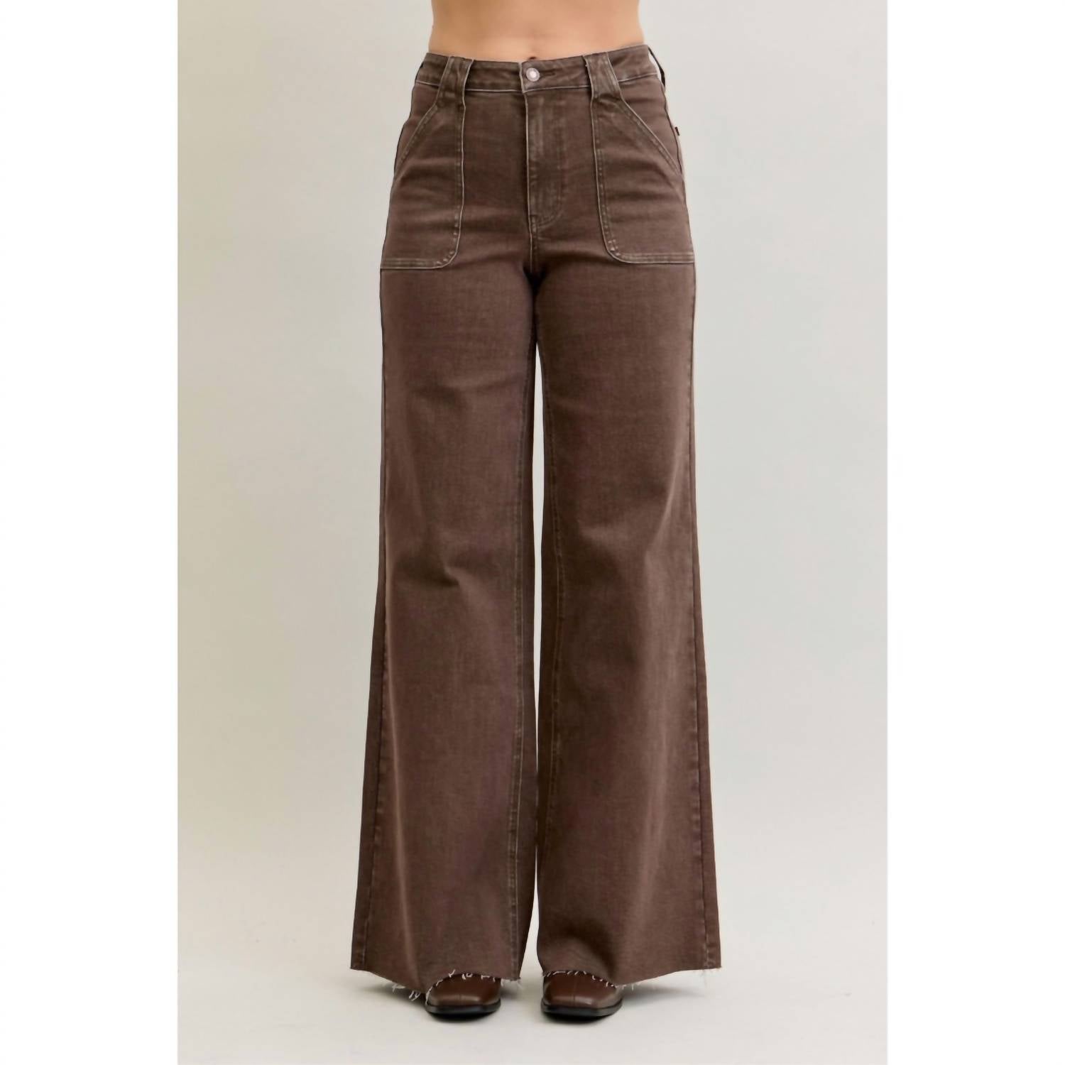 Judy Blue - High Waist Retro Wide Leg Jeans