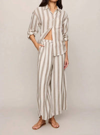 Z Supply - Perfect Linen Striped Pants