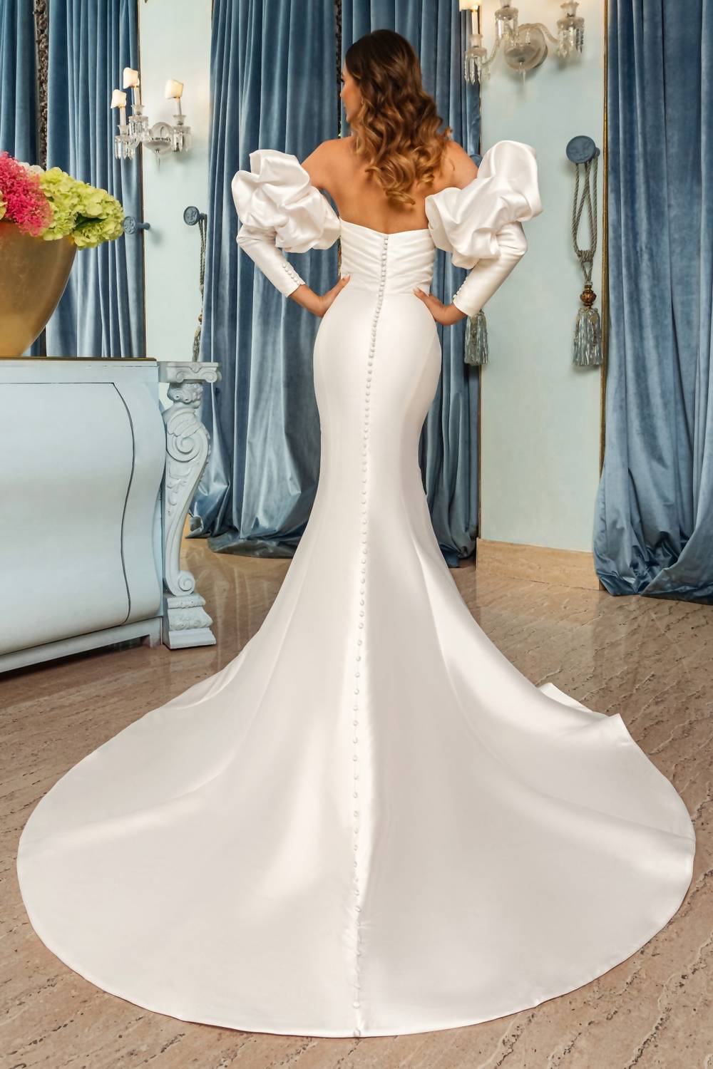 Kitty Chen Couture - Primrose All Over Mikado Dress