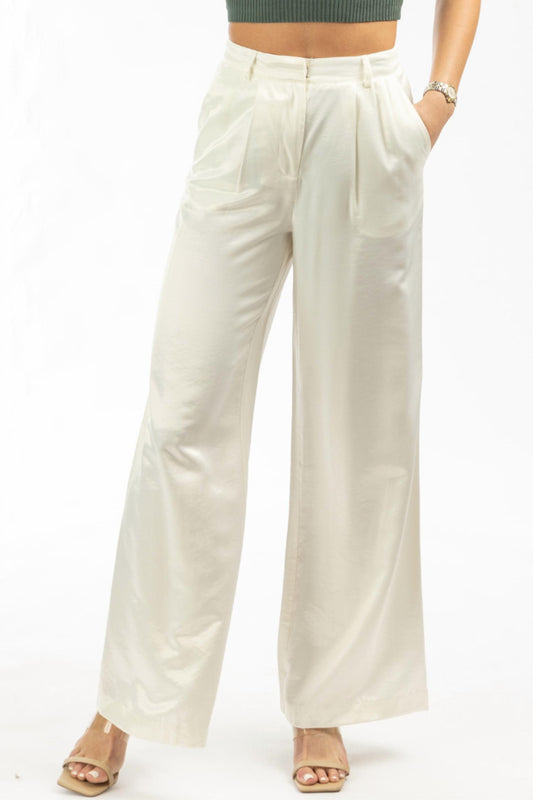 SHIMMER WIDE LEG PANT