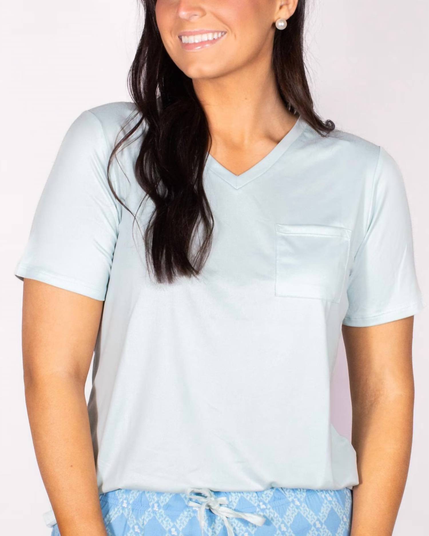 The Royal Standard - Highlands V-Neck Pocket Tee