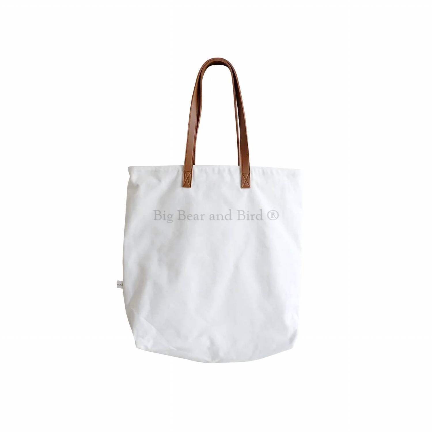 Big Bear And Bird - Classic Tote Hand Bag