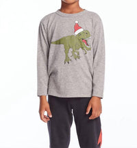 Chaser - Dinosaur Santa Long Sleeve Shirt