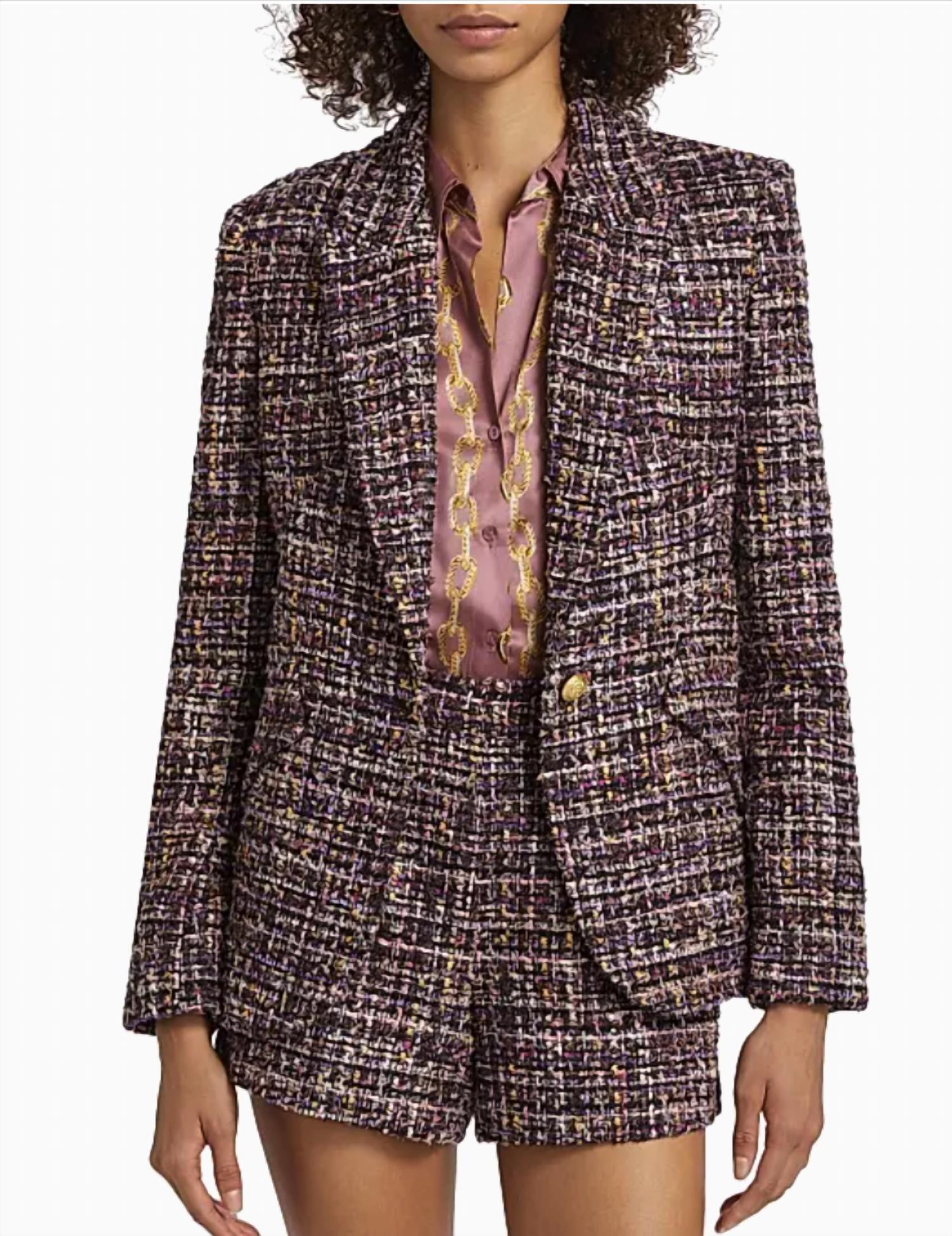 L'Agence - WOMEN Chamberlain Tweed Blazer