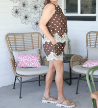 Entro - Lace Polka Dot Set