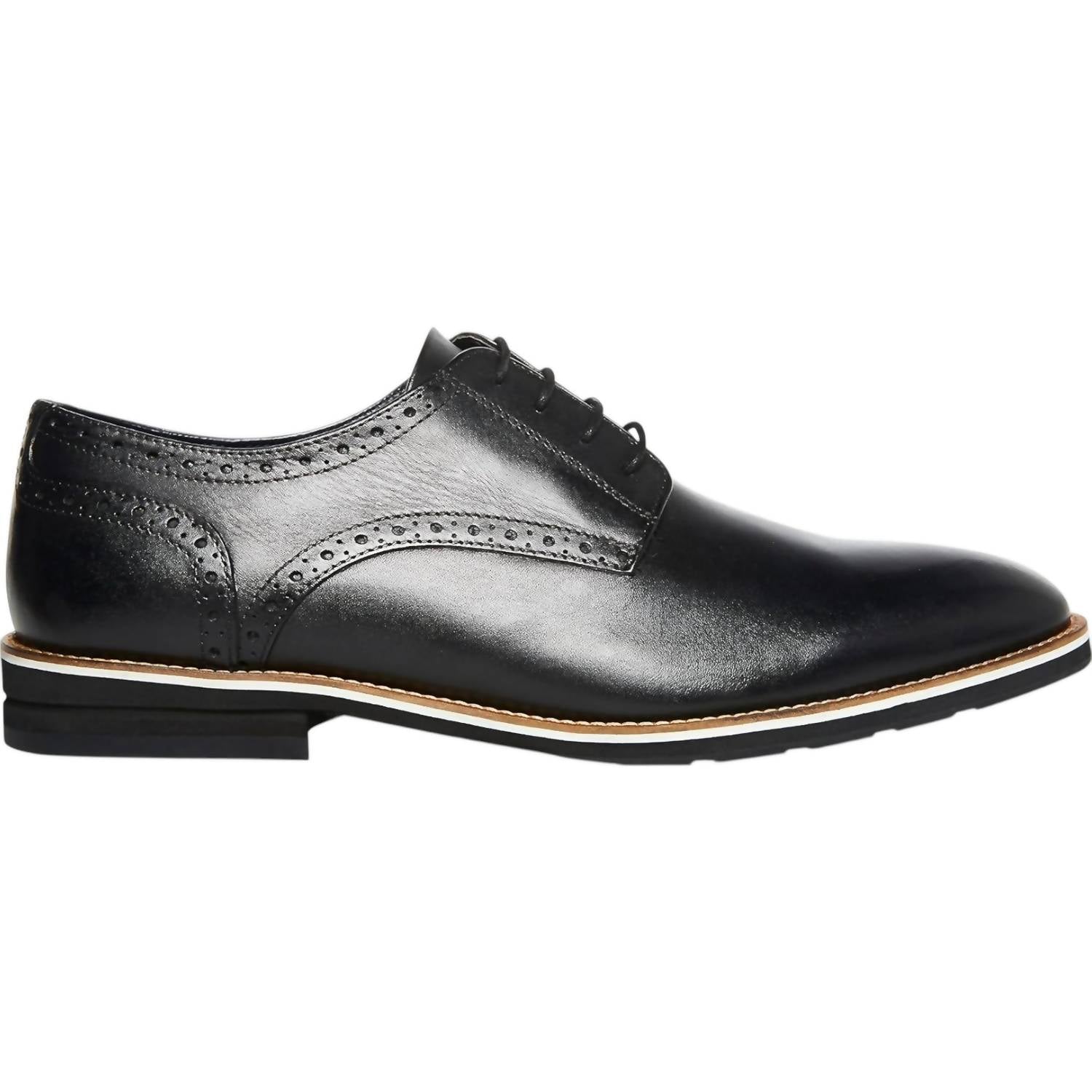 STEVE MADDEN Men's Monroe Oxford in black - men's shoe