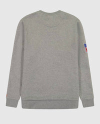 Starter - Men's Denver Broncos Crew Neck Sweatshirt With Zip Pockets