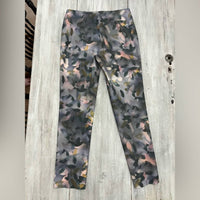Estelle And Finn - Women's Floral Zip Front Ankle Pants