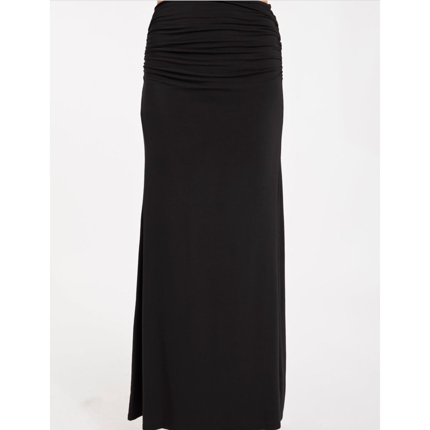 LAmade Nonna Maxi Skirt in black - women's skirt