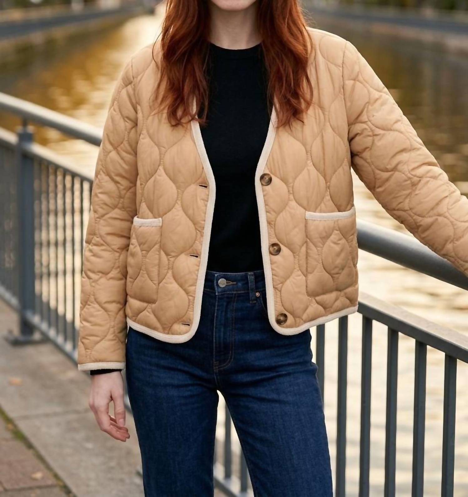 Tribal - puffer jacket