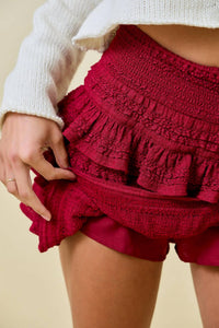 Day + Moon - Pretty Wild Ruffle Skort
