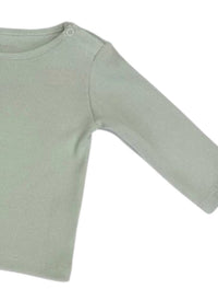 Tane - Baby's Long Sleeve Top With Raw Edge