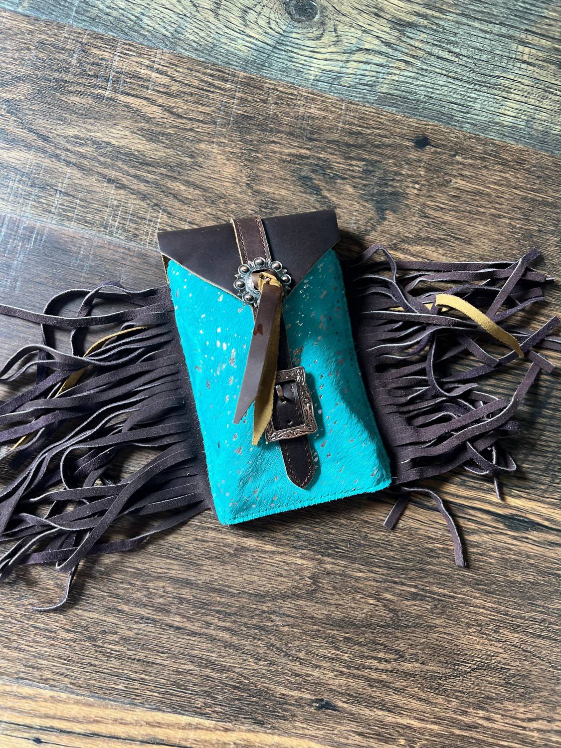 Showman - Women's Hair On Cowhide Saddle Bag