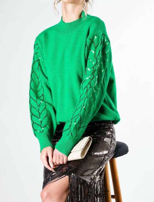 Vine & Love - Sequin Detail Sweater