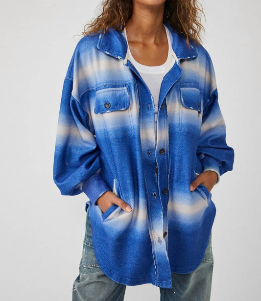 Ruby Tie Dye Printed Jacket