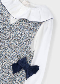 Mayoral - Girl's Combined Pinafore Dress