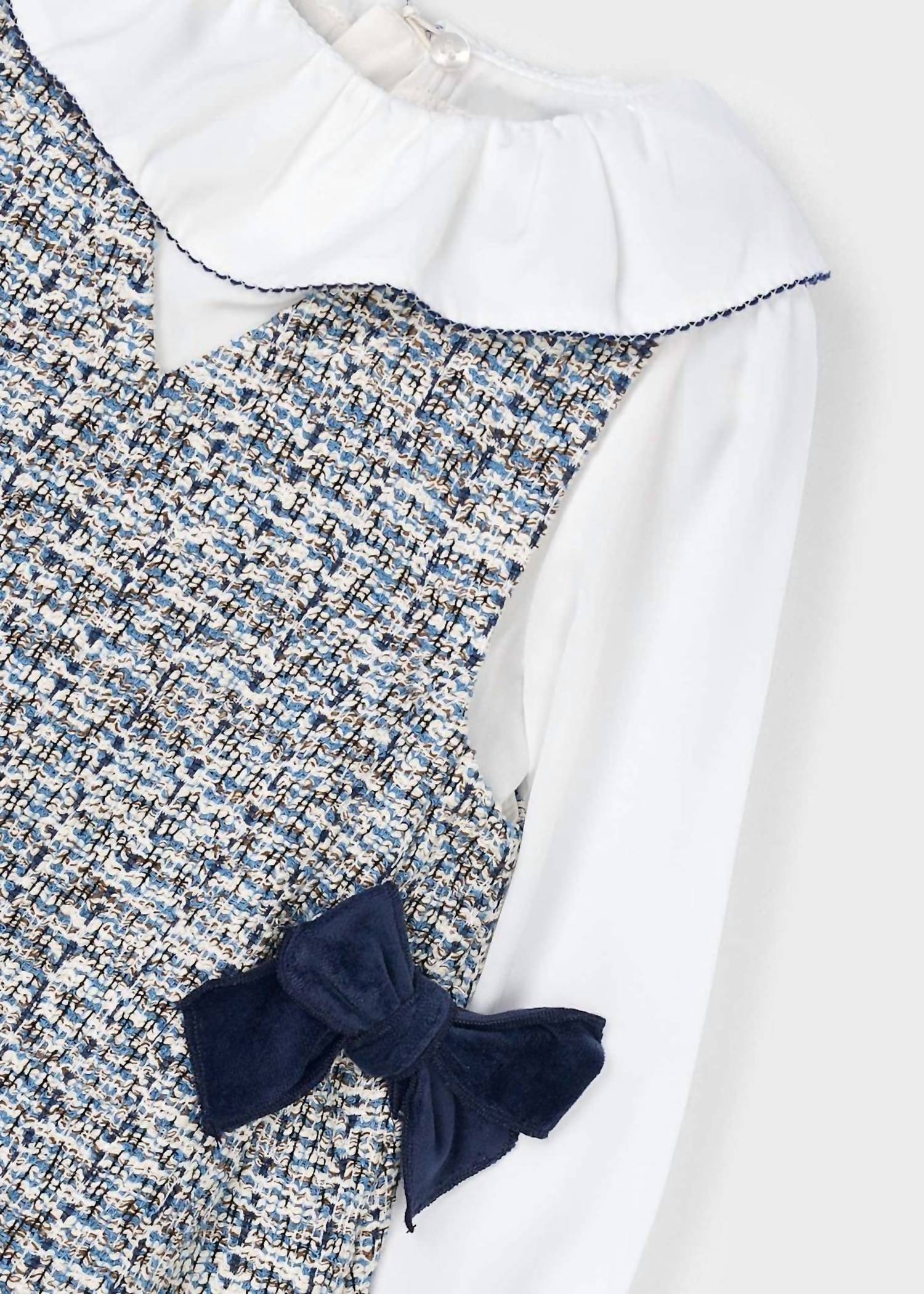 Mayoral - Girl's Combined Pinafore Dress