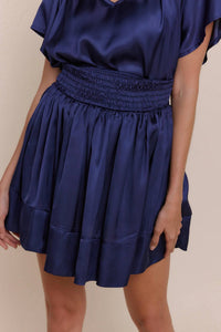 Sofia - Elsie Satin Skirt