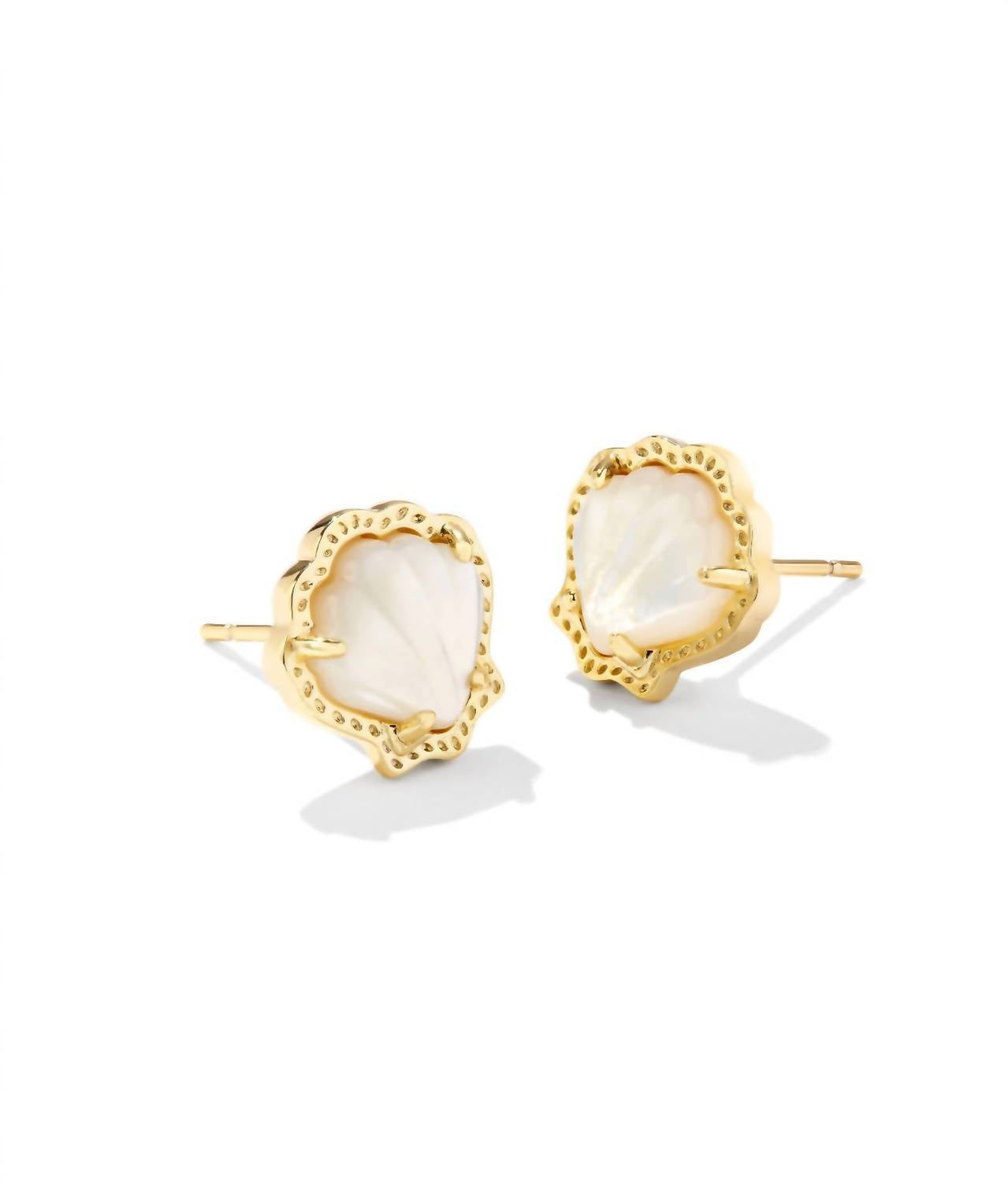 Kendra Scott - Women's Brynne Shell Stud Earrings