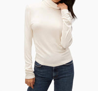 Michael Stars - Tara Crop Turtleneck Top