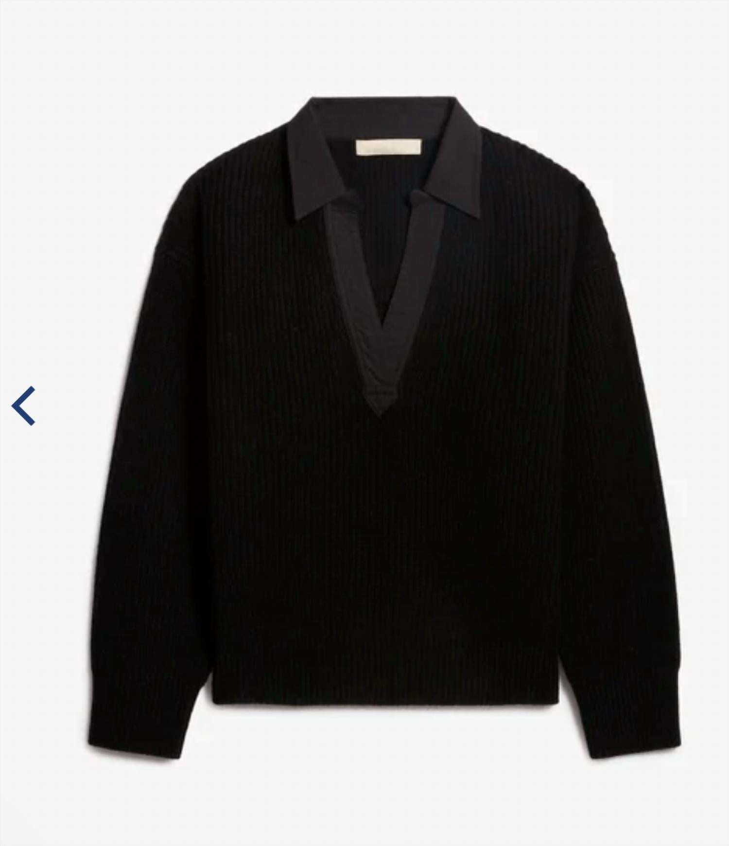 Vanessabruno - Fleuriane Low-cut V-neck Sweater