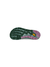 ALTRA Women's Timp 5 Running Shoes in green forest 1 - women's shoe - detail view