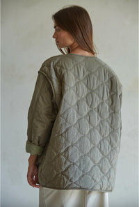 By Together - Woven Nylon Quilted Jacket
