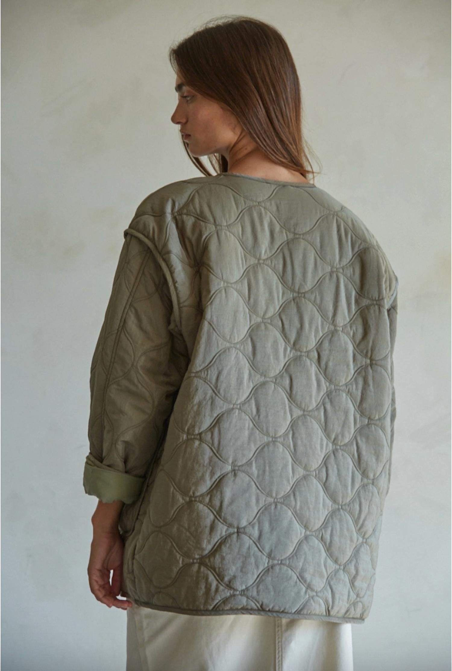 By Together - Woven Nylon Quilted Jacket